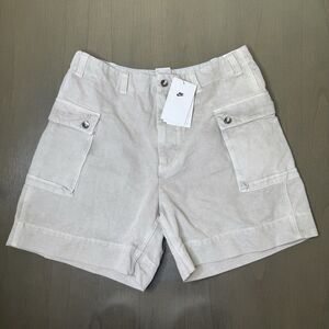 Nike Life Men’s P44 Cargo Shorts Size 32 Medium FZ6571-014 Light Iron Ore NWT